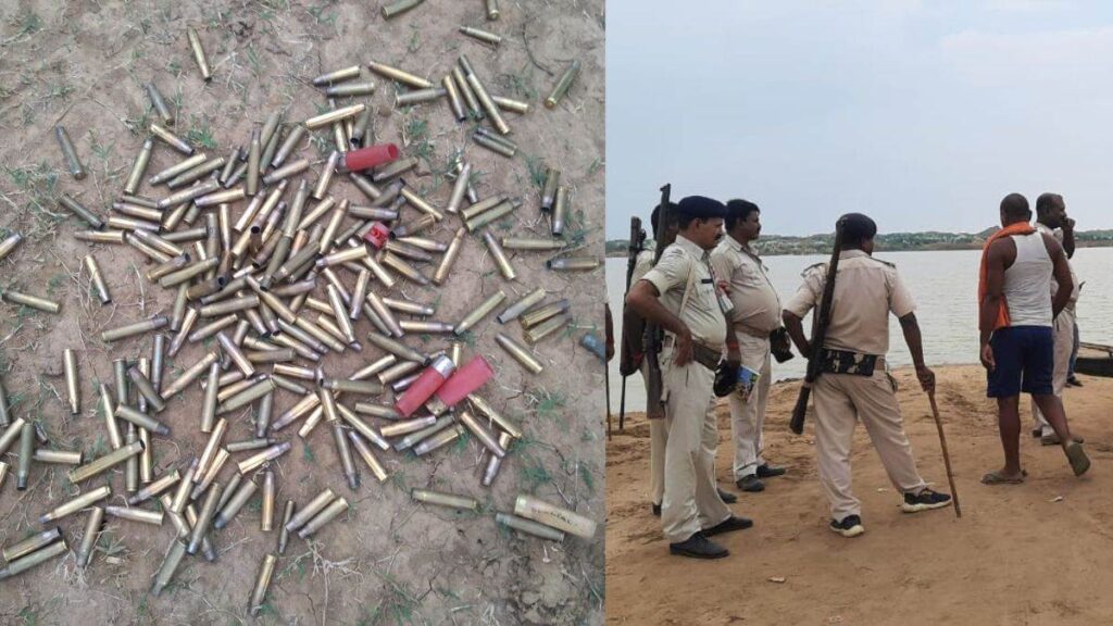 बालू माफिया गैं'गवार: पटना के NIT घाट पर तैरते मिले दो श'व, शरीर पर गो'लियों के भी हैं निशान 1 30 09 2022 bullets and police 23109307
