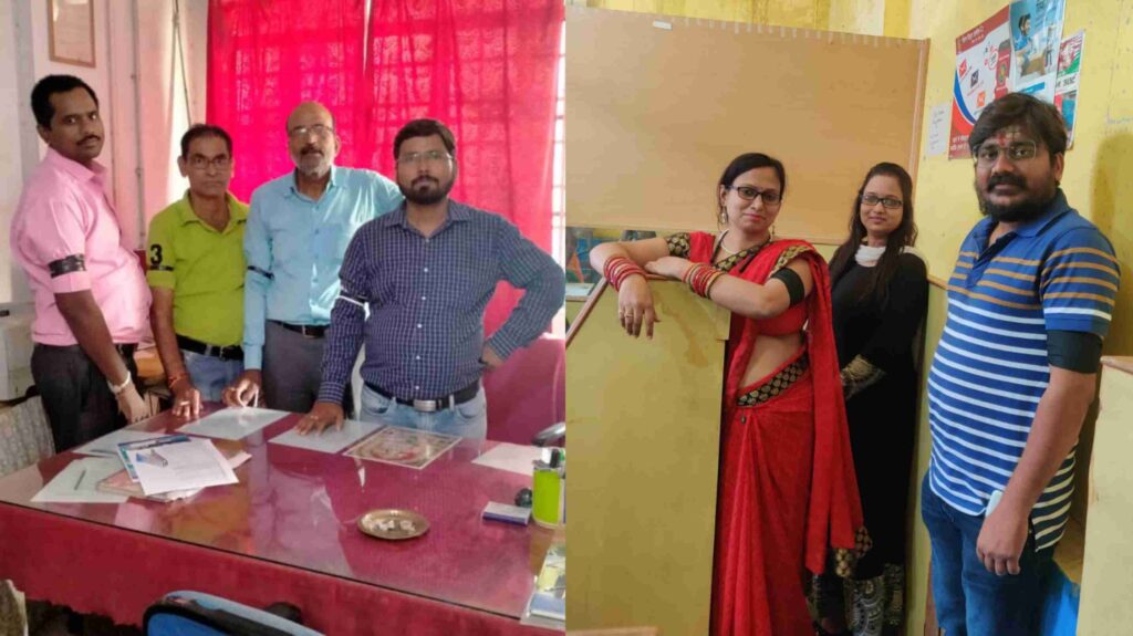समस्तीपुर: ग्रामीण बैंक का आईपीओ जारी करने के विरोध में बैंक कर्मियों ने काला बिल्ला लगाकर जताया विरोध 1 GridArt 20220917 205647215