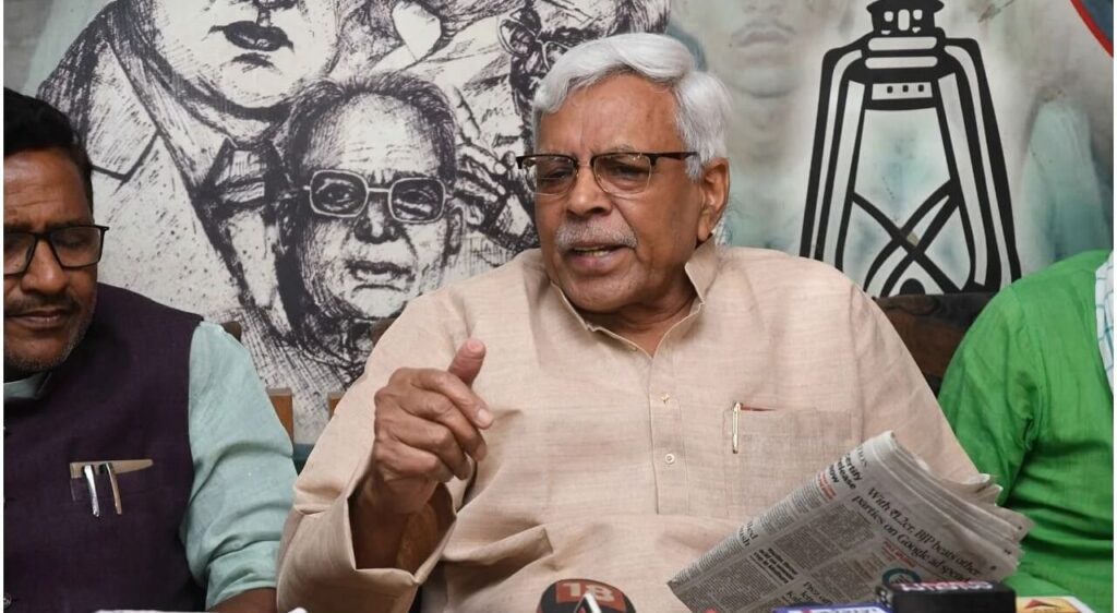 अमिताभ दास की गिरफ्तारी पर शिवानंद तिवारी का आया रिऐक्शन, नीतीश के बेटे निशांत पर भी बोले 1 shivanand tiwari 01