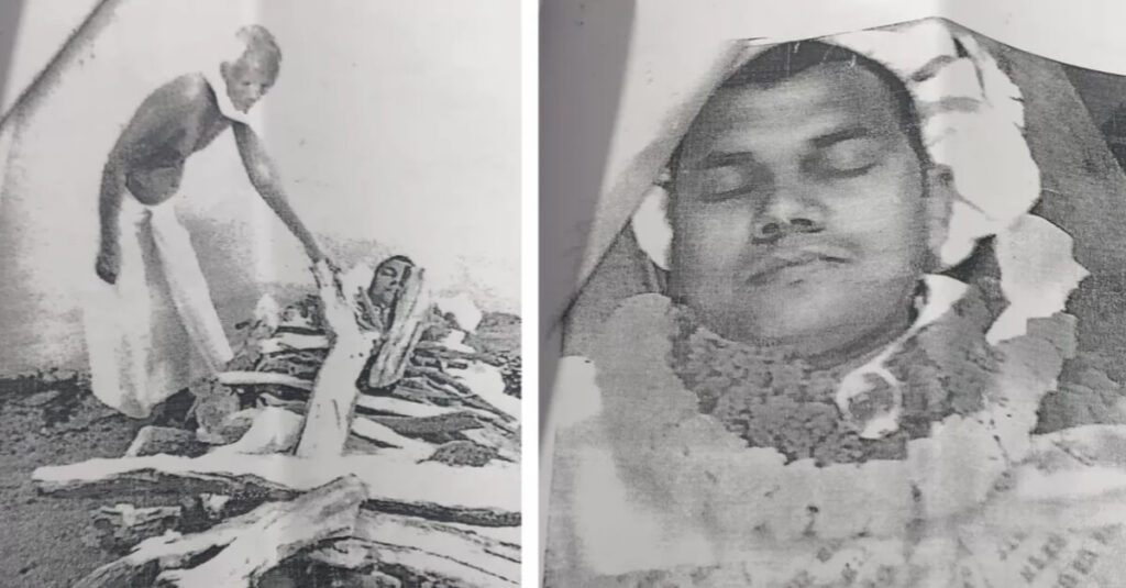 बिहार: बेटे को कफन ओढ़ाया, चिता पर लिटाया और फोटो ली... दुष्कर्मी बेटे को बचाने के लिए शातिर पिता की हैरान कर देने वाली साजिश 1 20221018 090830