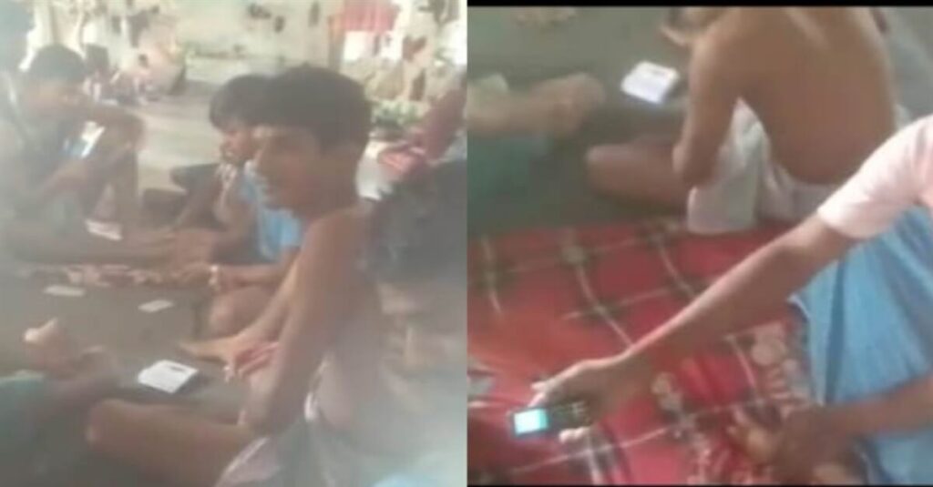 बिहार की जेल में चिलम के साथ फेंटी जा रही ताश की पत्ती, वायरल वीडियो से सकते में जेल प्रशासन 1 20221023 203956