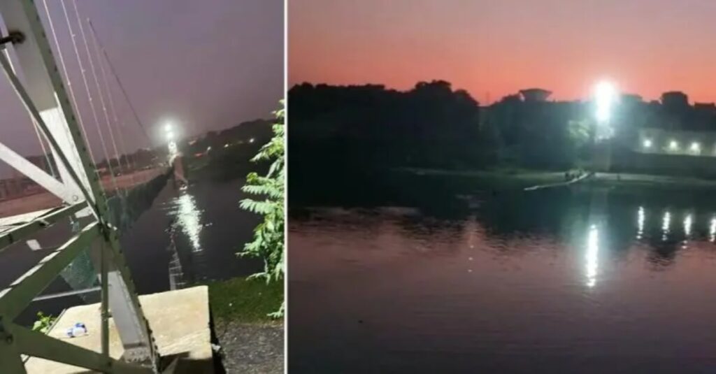 गुजरात: मोरबी पुल हादसे में अभी तक 132 लोगों की मौत 1 20221030 195246