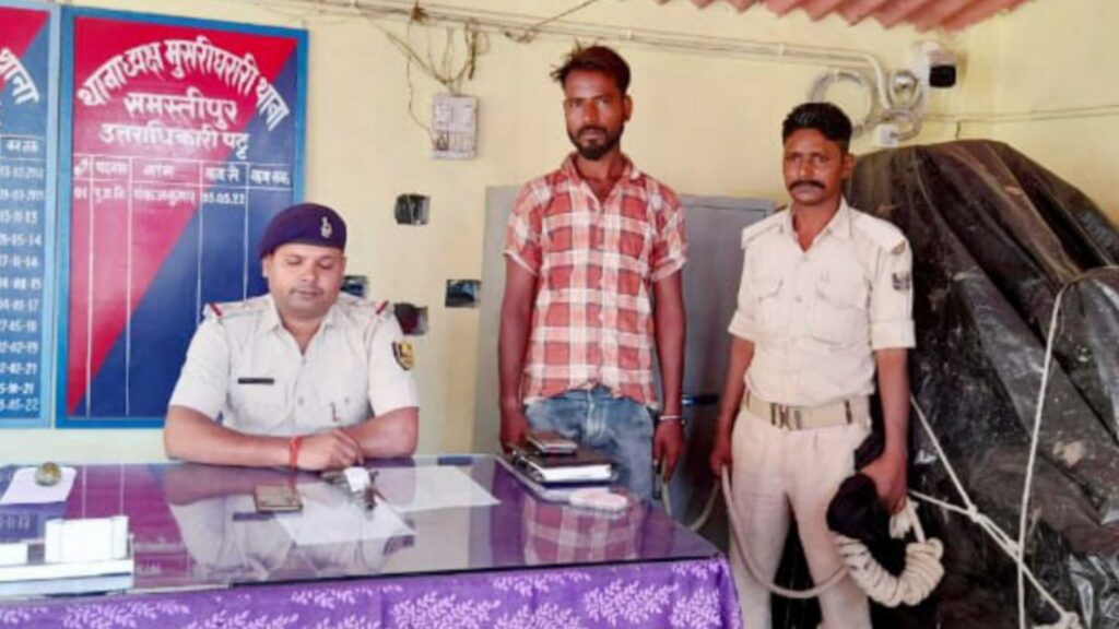 मुसरीघरारी में देसी कट्टा के साथ पुलिस ने युवक को किया गिरफ्तार 1 Picsart 22 10 16 07 22 14 886