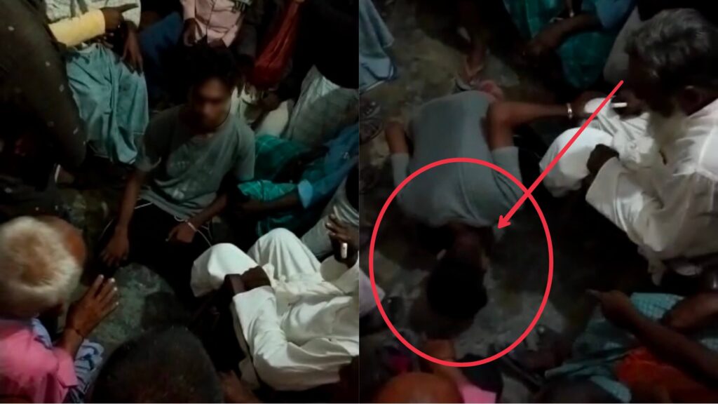 जिस युवक से पंचायत में चटवाया गया था थूक वह लोक-लाज के कारण घर से बिना बताए हुआ गायब, FIR होने के बाद सभी आरोपी भी फरार 1 Picsart 22 10 24 11 08 19 026