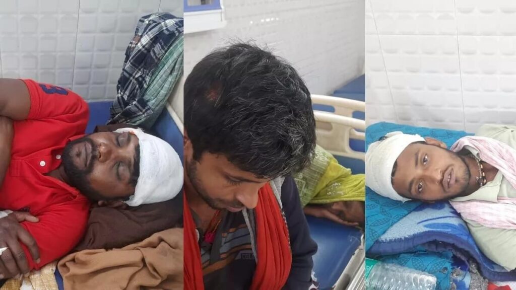 समस्तीपुर: आपसी विवाद में दो गुटों में जमकर मारपीट के दौरान चली गोली, सेना का जवान समेत आधा दर्जन जख्मी 1 05 11 2022 5samastipur01 23183831 01