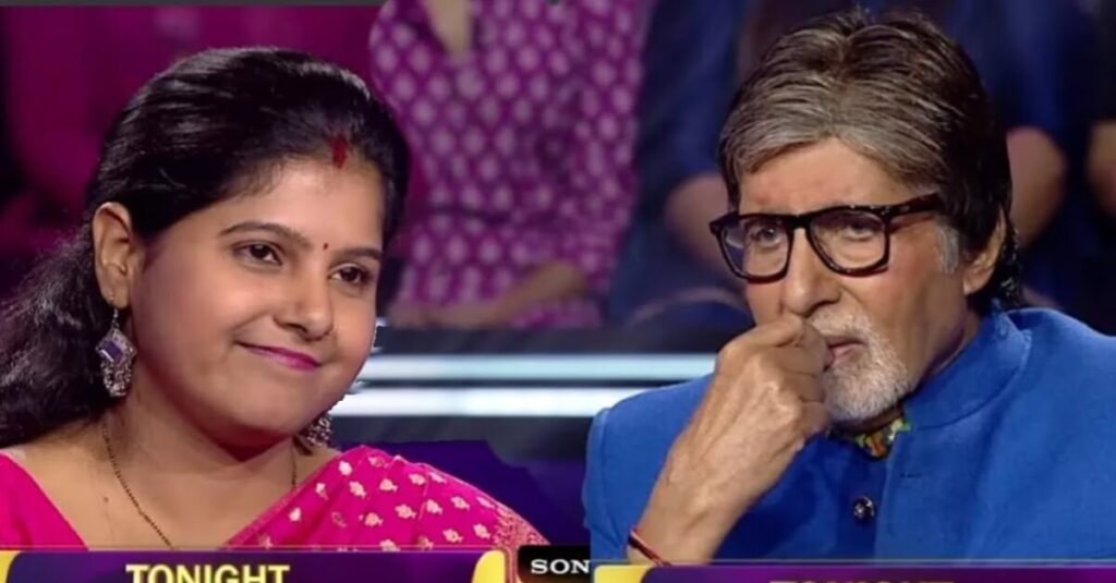 KBC की हॉट सीट पर पहुंची बिहार की अंजलि, बिग बी के सवालों का जवाब देकर जीते 50 लाख 1 20221104 161711