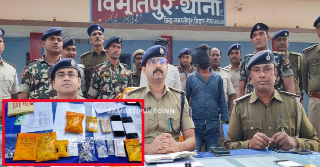विभूतिपुर में स्वर्ण व्यवसायी से लूट मामले का SP ने किया खुलासा, लुटे गए आभूषणों के साथ दो अपराधी गिरफ्तार 1 IMG 20221115 WA0094