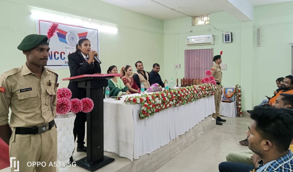 मिस एशिया इंटरनेशनल विनर सुचिता सिंह समस्तीपुर काॅलेज में NCC उड़ान के द्वारा आयोजित सम्मान समारोह में पहुंची 1 IMG 20221115 WA0163 01