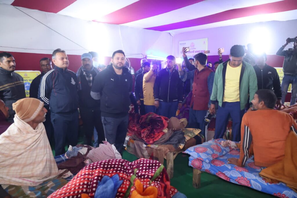 बिहार के रैन बसेरों में मिलेगी वाई-फाई की सुविधा, तेजस्वी बोले- लगेंगे मोबाइल चार्जिंग पॉइंट 1 20221221 102131