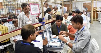 Election officials carry out counting of votes 2 01