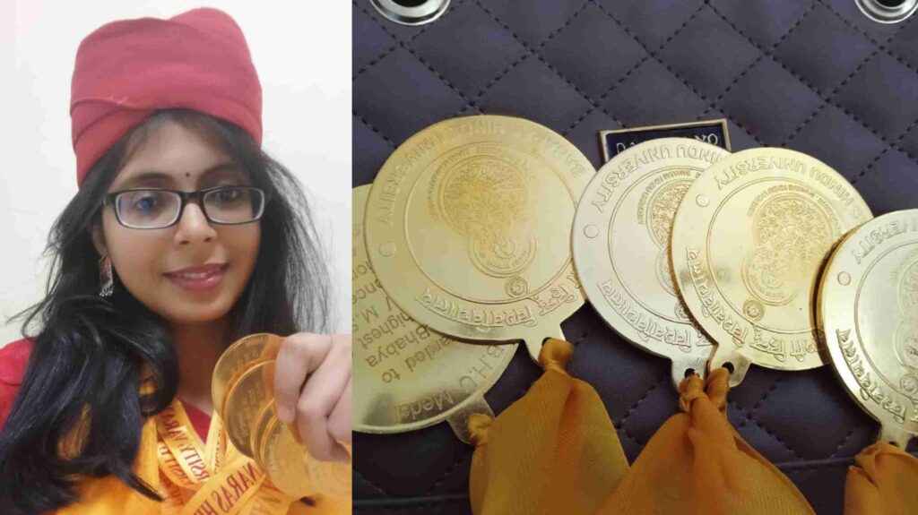 समस्तीपुर की भव्या को BHU वाराणसी में स्वर्ण पदक से किया गया सम्मानित 1 GridArt 20221213 122508505 1