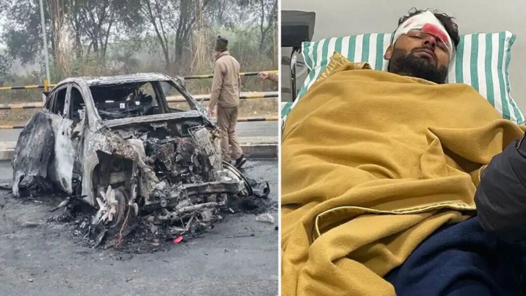 ऋषभ पंत की कार का हुआ एक्सीडेंट, हादसे के बाद लगी भीषण आग, भारतीय विकेटकीपर गंभीर रूप से घायल 1 n4570374781672371053363648a3981d1ac6360250b1c041e0958979a14b828d5af95d251b47d7222bcf58a