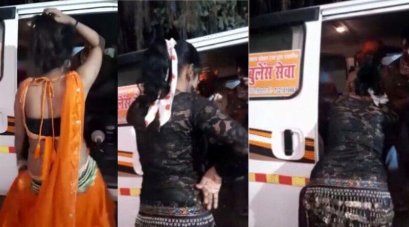 पतिया नतिया पटना बा...गाने पर एंबुलेंस में अश्लील डांस, बिहार में फ्री सेवा देने के लिए मिली एम्बुलेंस का ऐसा उपयोग 1 20230104 150000