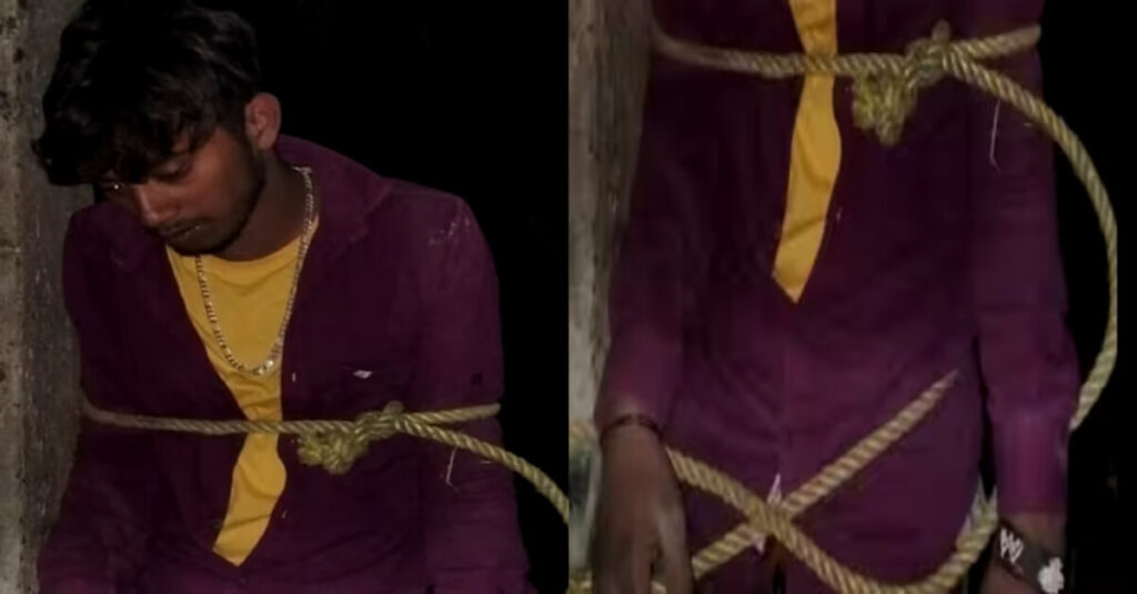 महंगी पड़ी आशिकी: प्रेमिका से मिलने पहुंचे प्रेमी को दी तालिबानी सजा, सर्द रात में पोल से बांधकर की पिटाई 1 20230114 153912