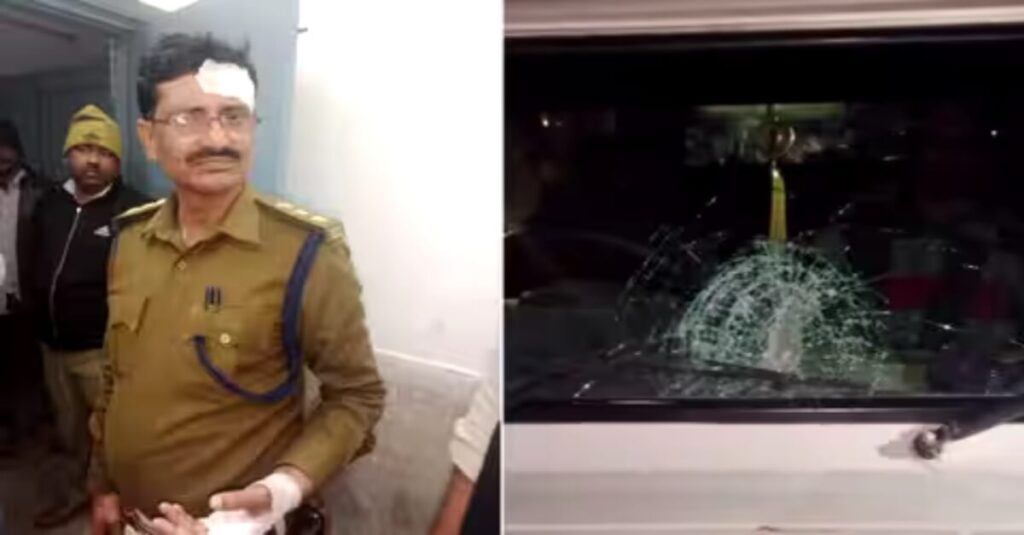 बिहार में बेखौफ शराब माफिया ने पुलिस को दौड़ा-दौड़ाकर पीटा, गाड़ियों में तोड़फोड़ कर साथियों को छुड़ा ले गए; शराब नष्ट कर दी 1 20230128 120958