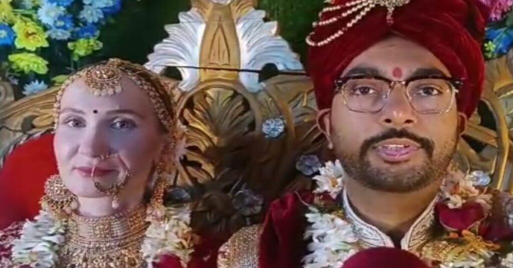 वैलेंटाइन वीक में फिनलैंड की जूलिया ने बिहार आकर प्रणव से रचाई शादी, फेसबुक पर हुआ था प्यार 1 20230210 162605
