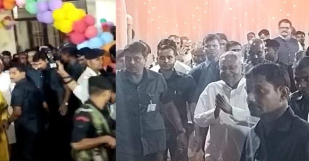 BJP एमएलसी संजय मयूख के घर खरना का प्रसाद खाने पहुंचे नीतीश, कई मंत्री और कांग्रेस प्रदेश अध्यक्ष ने भी किया प्रसाद ग्रहण 1 20230326 202326