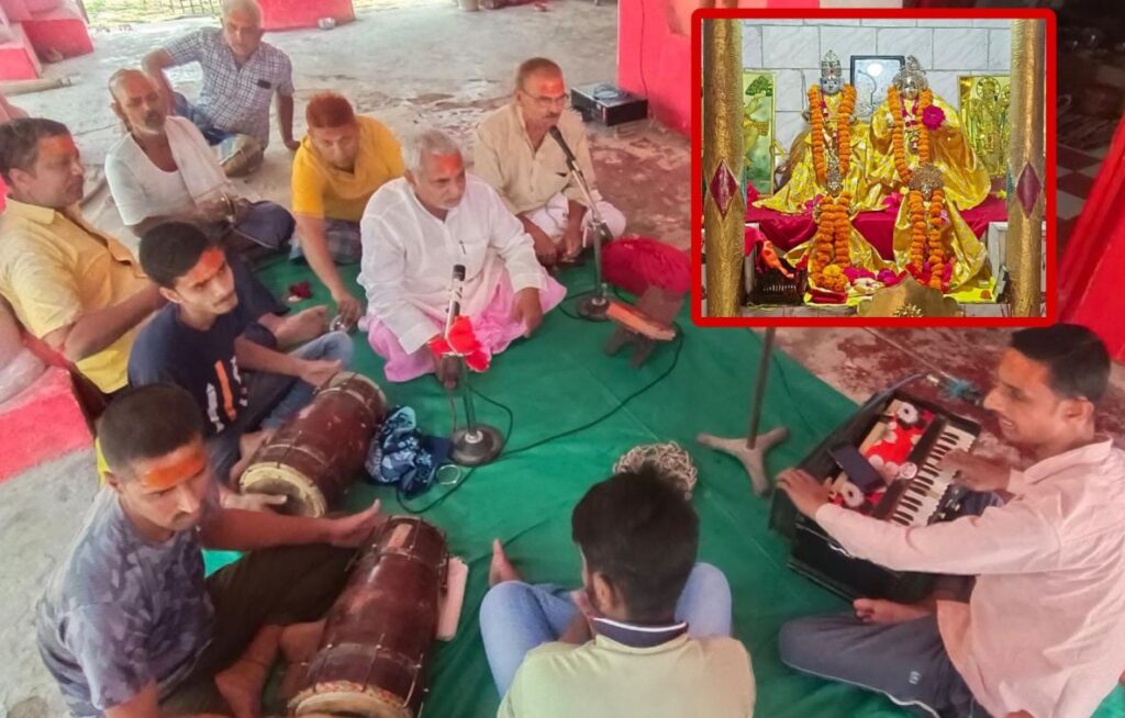 प्रकट भय चारों भाइया अवध में बाजे बधाईयां.. गीत पर झूम उठे लोग, हर्षोल्लास के साथ मनाई गई रामनवमी 1 Picsart 23 03 30 22 41 25 035