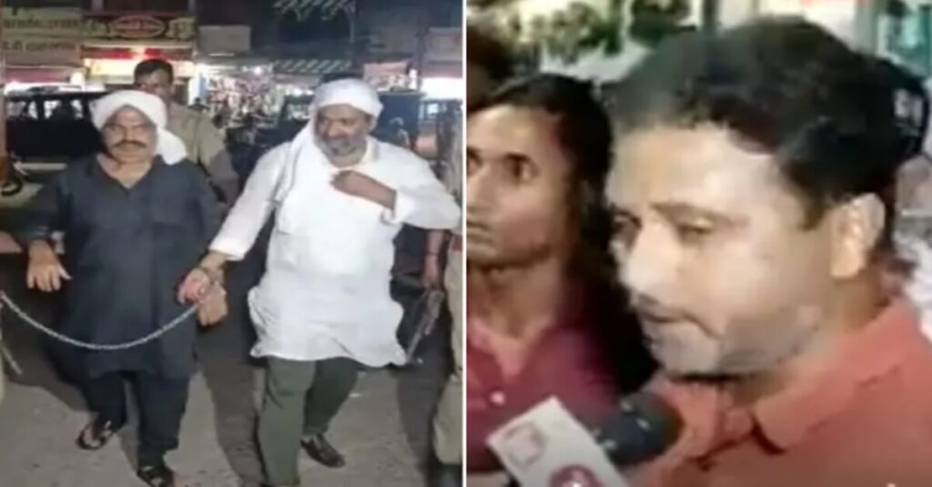 'पुलिस की गाड़ी में आए थे शूटर' - UP Tak की माइक पर प्रत्यक्षदर्शी होने का दावा करने वाले शख्स का बयान 1 20230416 074509