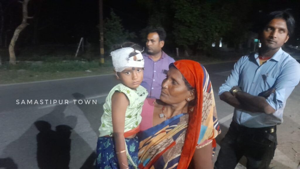 विभूतिपुर में सड़क दुर्घटना के दौरान 7 माह के बच्ची की मौत, ट्रैक्टर को ओवरटेक करने के चक्कर में बाइक दुर्घटनाग्रस्त 1 IMG 20230409 WA0096 01