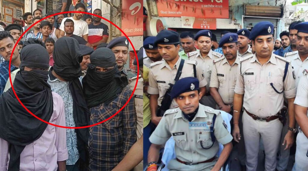 भोला टॉकिज कारोबारी के घर हुए डकैती कांड का पुलिस ने किया खुलासा, 3 अपराधी भारी मात्रा में हथियार व नगद के साथ गिरफ्तार 1 Picsart 23 04 06 17 31 33 666