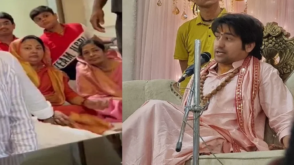 बागेश्वर बाबा की शरण में दिखीं अनंत सिंह की पत्नी, मोकामा से राजद विधायक हैं नीलम देवी 1 2023 05 b4435f41 1951 4484 b12a 332fdcbc5e87 nilam devi