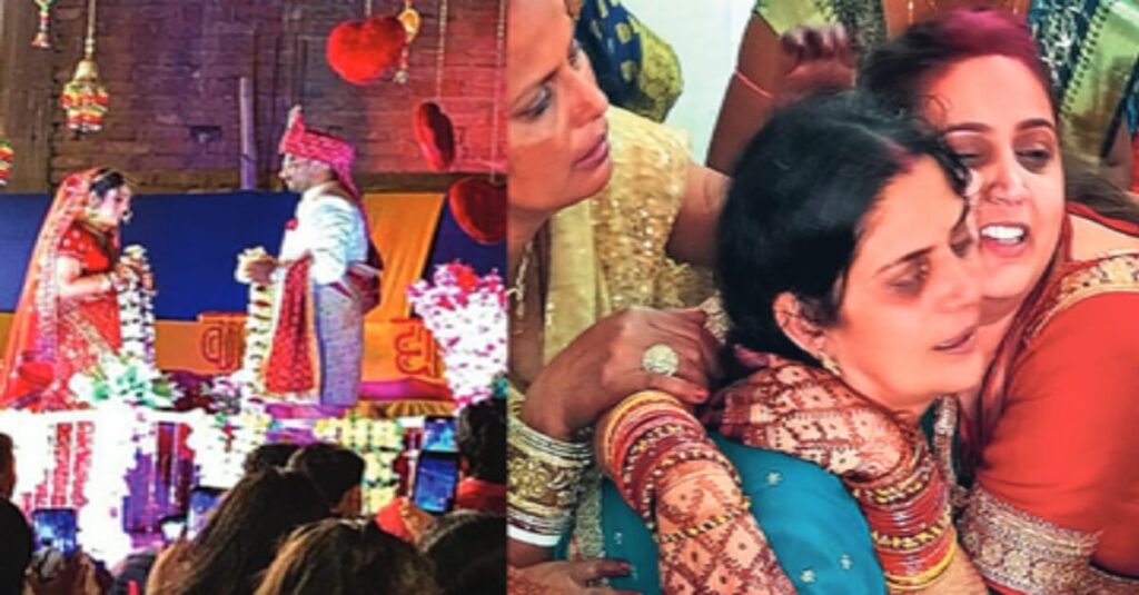पलभर में ही विधवा हुई दुल्हन: शादी के तुरंत बाद ही बेसुध होकर गिरा दूल्हा, मौत; दोनों परिवारों में पसरा मातम 1 20230505 085403