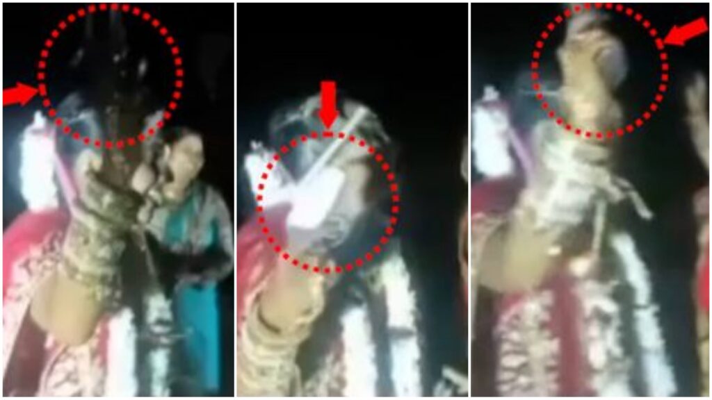 बिहार: दबंग दुल्हन का देसी कट्टे के साथ डांस, वरमाला से पहले तोहरा किस्मत में फांसी लिखल बा..गाने पर हथियार के साथ लगाए ठुमके 1 Picsart 23 05 14 14 07 24 809