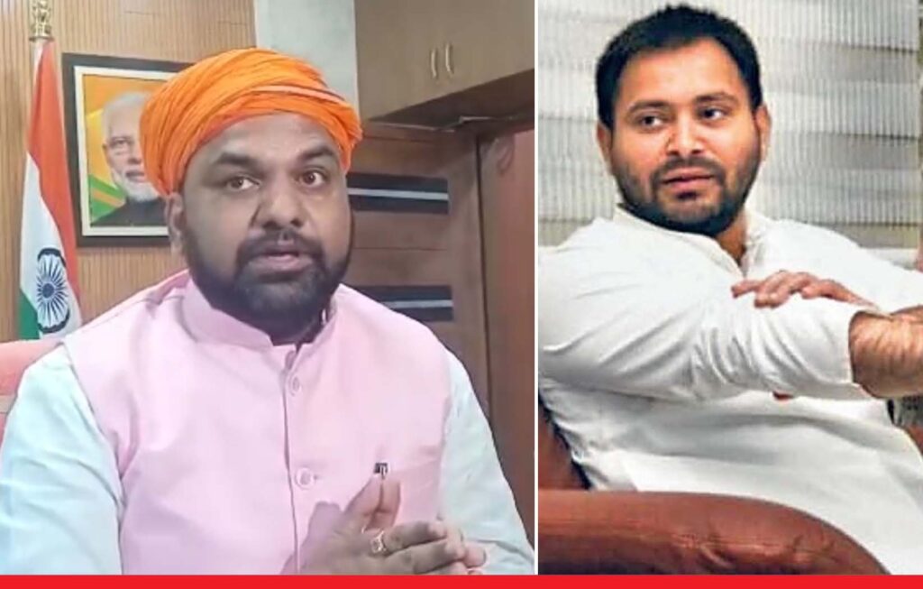 बिहार : तेजस्वी यादव ने बुलायी राजद की बैठक, सम्राट चौधरी को आया अमित शाह का कॉल, आनन-फानन में दिल्ली रवाना 1 Politics Tejashwi Yadav elder brother one and a half years old was a millionaire Leader of Opposition Samrat Chowdhary news in hindi