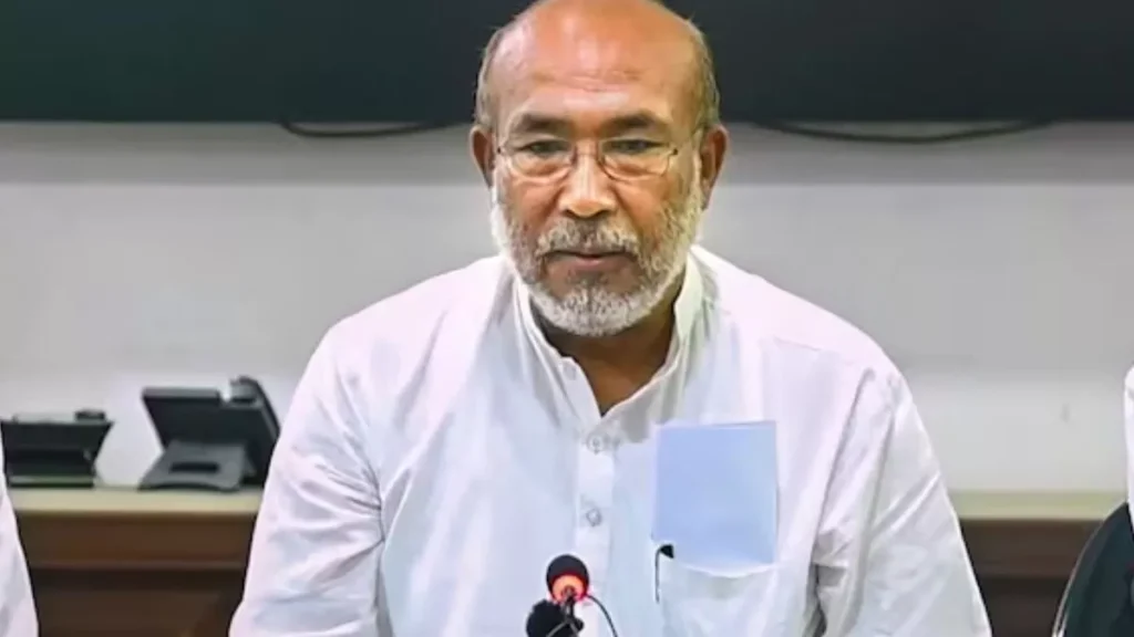 हिंसा के बीच मणिपुर CM बीरेन दे सकते हैं इस्तीफा! राज्यपाल से मांगा मिलने का समय, कार्यकर्ता मनाने में जुटे 1 30 06 2023 biren singh manipur cm 23456568 125123995