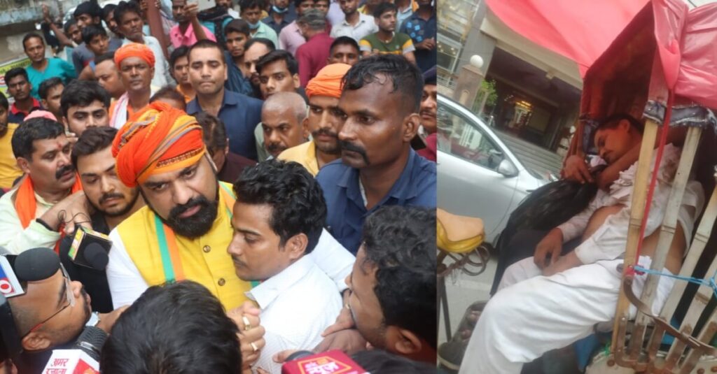 बीजेपी नेता की मौत के बाद सम्राट चौधरी ने की घोषणा, विजय सिंह के परिवार को दी जाएगी 10 लाख रुपये की मदद 1 20230713 182143