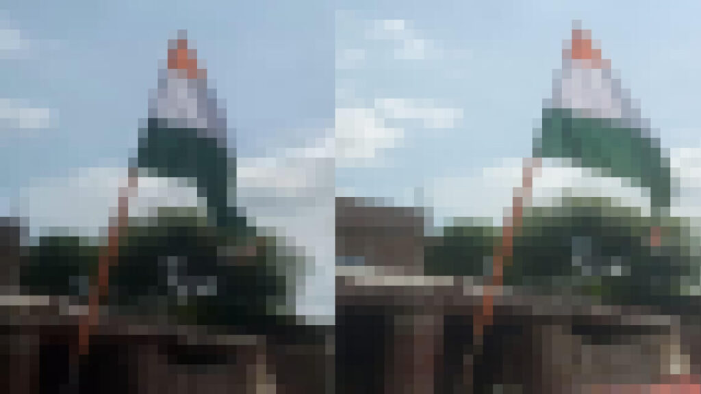 बिहार: तिरंगा झंडा से छेड़छाड़, अशोक चक्र की जगह बना दिया चांद तारा; तस्वीर वायरल हुई तो बेचैन हुई पुलिस 1 Picsart 23 07 28 13 49 56 375