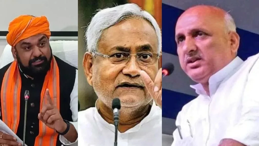'शिक्षा मंत्री चंद्रशेखर को तत्काल बर्खास्त करें CM...', सम्राट ने रामचरितमानस के अपमान पर नीतीश कुमार को घेरा 1 15 09 2023 samreat nitish and chandrashekhar 23530574