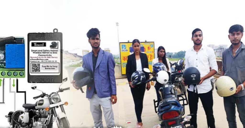 अब बिना हेलमेट पहने स्टार्ट नहीं होगी बाइक: बिहार के चार युवाओं ने तैयार किया स्मार्ट हेलमेट; दो साल की मेहनत के बाद मिली सफलता 1 20230918 082232