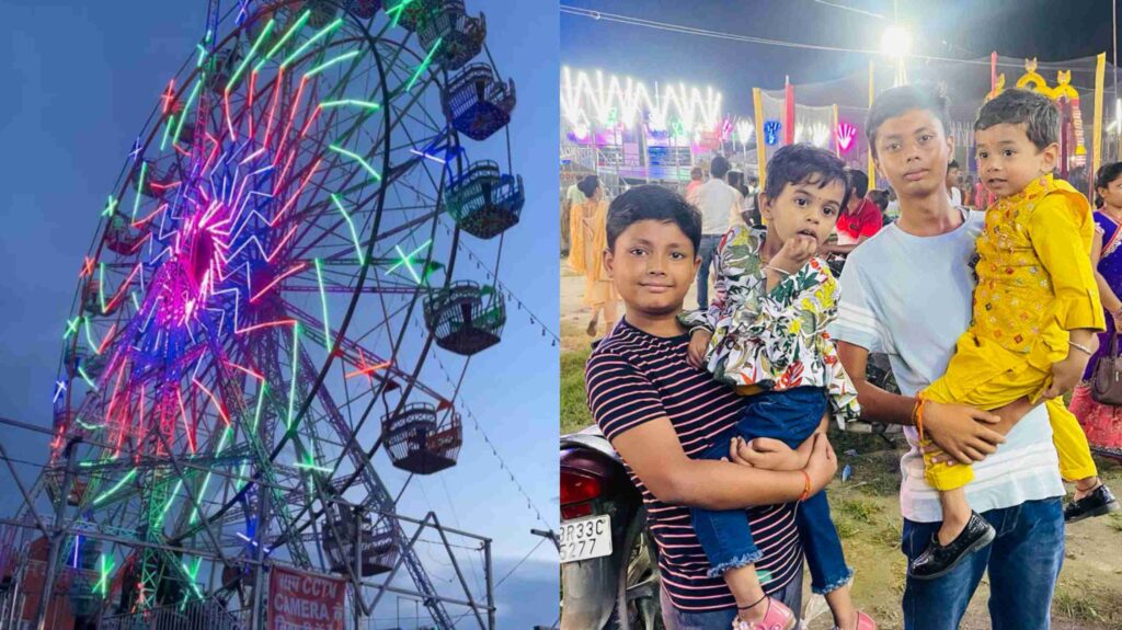 जितवारपुर में भगवान के दर्शन व पूजा करने को उमड़ रहे हैं श्रद्धालु, लगा है भव्य मेला 1 GridArt 20230908 111117933