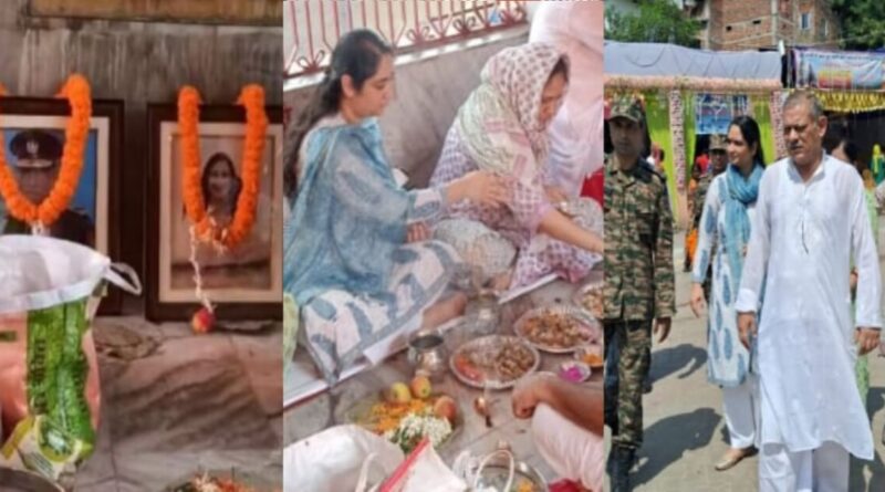 बिहार: जनरल बिपिन रावत की बेटियों ने गया में किया पिंडदान, दिवंगत सीडीएस और मां के नाम नम आंखों से किया तर्पण 1 20231014 161038