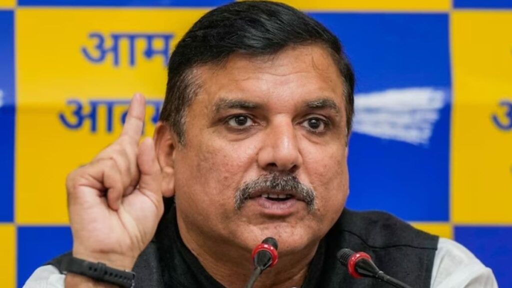 शराब घोटाले में आप सांसद संजय सिंह गिरफ्तार, 10 घंटे की पूछताछ के बाद ईडी की कार्रवाई 1 sanjay singh 1 sixteen nine