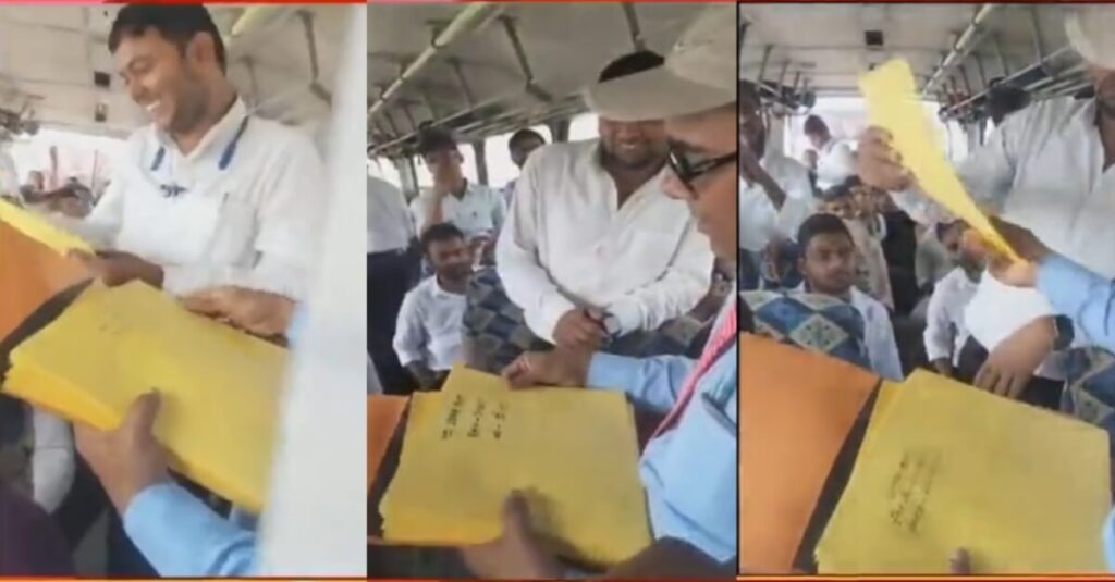 पटना पहुंचने से पहले ही बंट गया नियुक्ति पत्र, इस जिले के शिक्षकों को बस में ही मिला ज्वाइनिंग लेटर 1 20231102 151436
