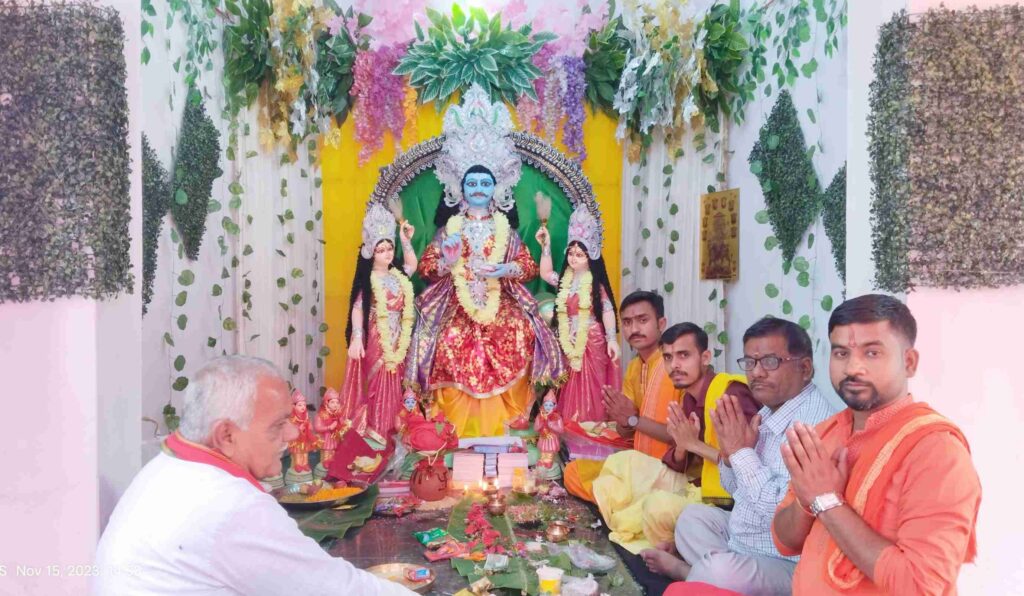 नारायणपुर डढ़िया में श्री चित्रगुप्त पूजा धूमधाम के साथ मनाया गया 1 IMG 20231115 WA0032 01