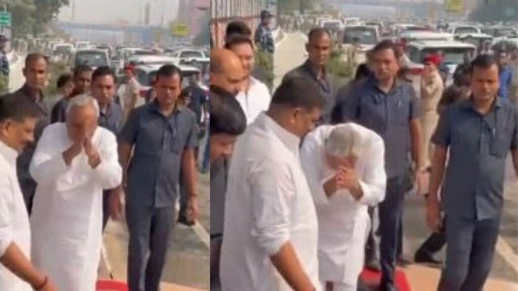 बयानों से फजीहत के बाद अब मीडिया से दूरी बना रहे सीएम नीतीश ! पत्रकारों के सामने हाथ जोड़कर झुक गए मुख्यमंत्री 1 nitish kumar 6 sixteen nine