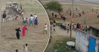 bihar vaishali clash between two groups in raghopur