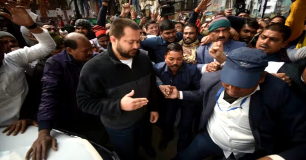 लैंड फॉर जॉब केस: तेजस्वी से ईडी ने की 8 घंटे तक पूछताछ, 60 सवालों के जवाब मांगे 1 20240130 201846