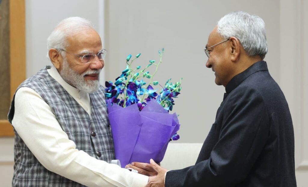 लोकसभा चुनाव के बाद प्रधानमंत्री मोदी से नीतीश कुमार की पहली मुलाकात, शाह से भी मिलेंगे 1 20240207 182754 01