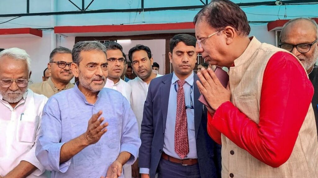 रूठों को मनाने में जुटी बीजेपी! उपेंद्र कुशवाहा से मिले संजय जायसवाल, बोले- NDA में ऑल इज वेल 1 5e40c9c2ddfb9d4e0538749546f7d8df1709881515913624 original