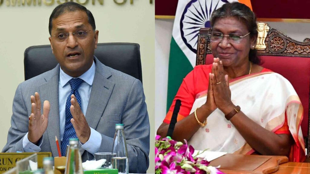 चुनाव आयुक्त अरुण गोयल ने दिया इस्तीफा, राष्ट्रपति ने किया मंजूर... 1 InCollage 20240309 225415603