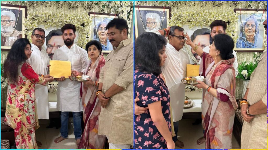चिराग पासवान ने जमुई से जीजा अरुण भारती को टिकट दिया, समस्तीपुर, खगड़िया और वैशाली में उम्मीदवारों की घोषणा बाकी 1 Picsart 24 03 27 11 58 53 313