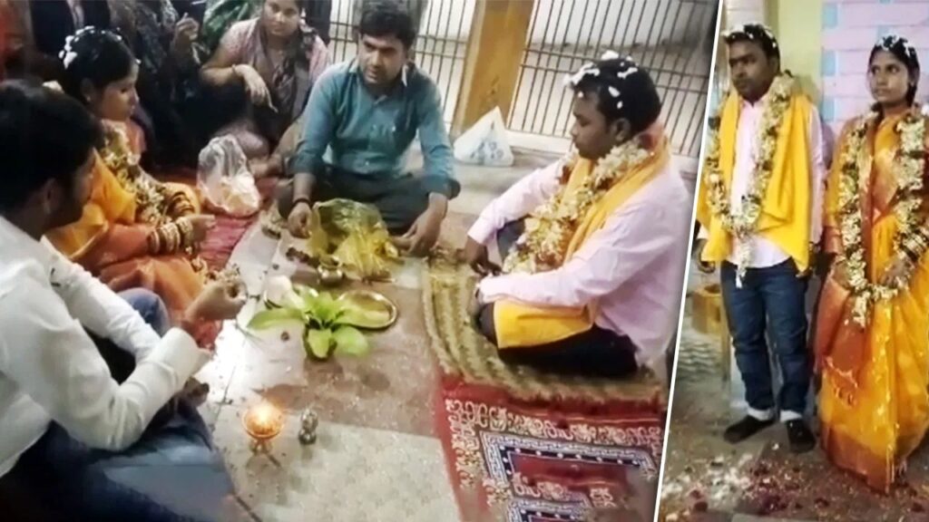 राजस्व कर्मचारी का समस्तीपुर की लड़की के साथ पकड़ौआ विवाह; चाय पीने के बहाने लड़के को घर पर बुलाया, फिर फिल्मी स्टाइल में करा दी शादी 1 begusarai pakadwa vivah 01