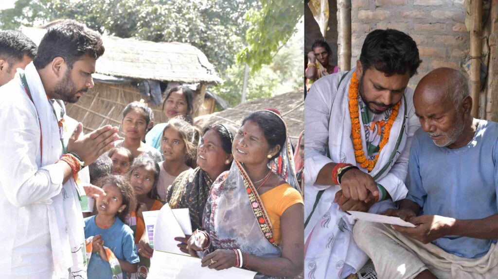 कांग्रेस प्रत्याशी ने समस्तीपुर विधानसभा क्षेत्र में चलाया जनसंपर्क अभियान, कहा- मिल रहा है लोगों का जनसमर्थन 1 InCollage 20240503 170827826