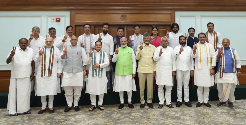 नरेंद्र मोदी के समर्थन में पूरा NDA, चुना गया नेता; मीटिंग में बोले नीतीश- जल्दी बनाओ सरकार 1 20240605 185410