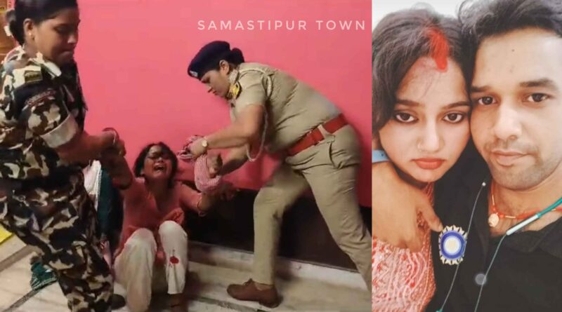 प्यार में धोखा मिलने पर प्रेमिका ने हाथ की नस काटी, प्रेमी के घर के बाहर हाई वोल्टेज ड्रामा 1 InCollage 20240719 123544788